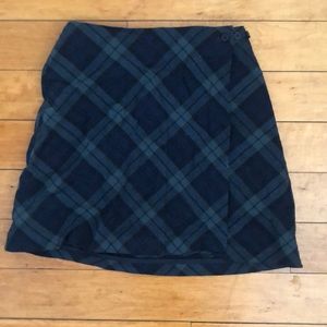plaid brandy melville skirt